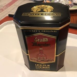 Grand Mariner Liqueur Cookies Tin